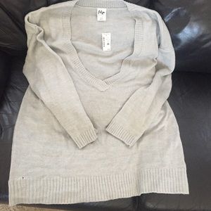 Aeropostale XL Ribbed Knit V Neck Sweater
